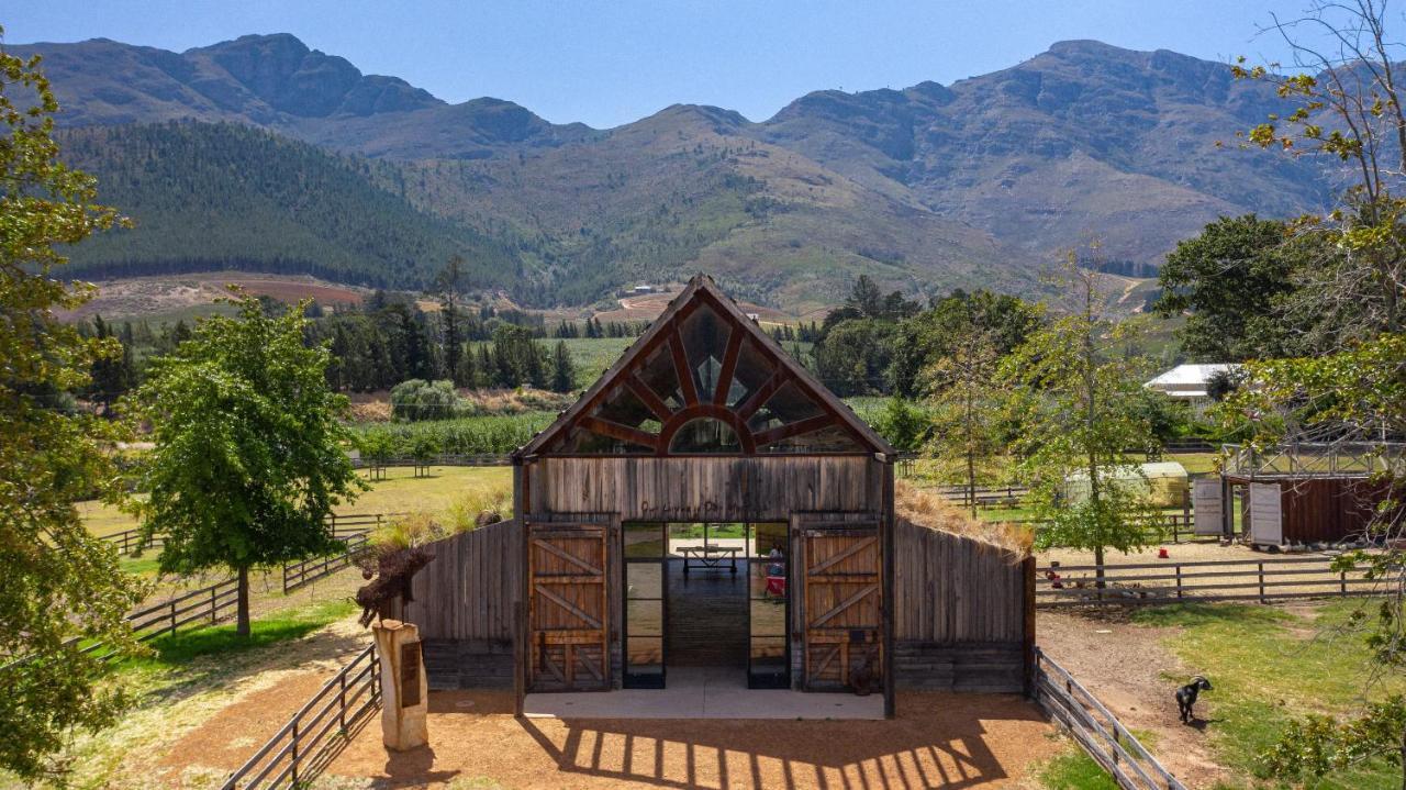 Hotel Inspiring Farm Sanctuary And Famous Painting Pig Franschhoek Exterior foto